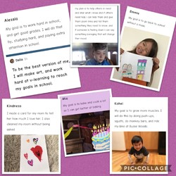 Collage of Padlet posts