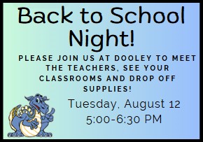 Back to School Tuesday August from 5:00-6:30
